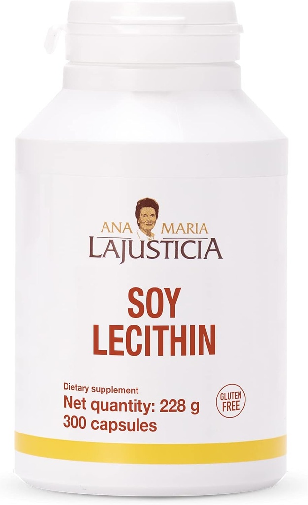 ANA MARIA LAJUSTICIA, Soy Lecithin 300 kapsul