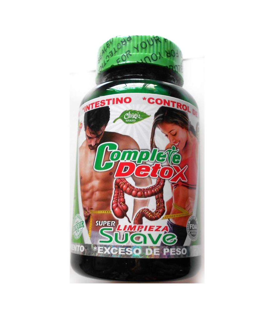 Popolno Detox Organic./ Super Limpieza Suave 90 kapsul