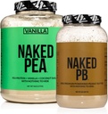 Naked brez mlečnih beljakovin paket: 5LB Vanilla Pea in 2LB PB