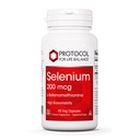 Protokol Selenium 200mcg - Imunska podpora, ščitnica in prostata Zdravje* - Selenium dopolnila - Vegetarian, Košir & Halal - 90 Veg kape