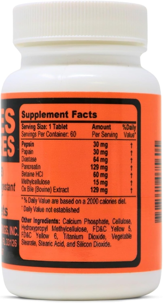 (OX Bile) z encimskim Digestanom 60 tablet.