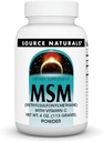 Vir Naturals MSM (metilsulfonilmetan) z vitaminom C - prah, 4 Ounce