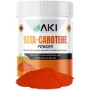 AKI Beta karoten 10% prašek (1.5oz/42.52g) Visoko koncentrirana aroma Fount vitamina A, lahko pomaga podpirati funkcije telesa, kože, imunskega sistema in oči - GSO brezplačno & Vegan prijazno