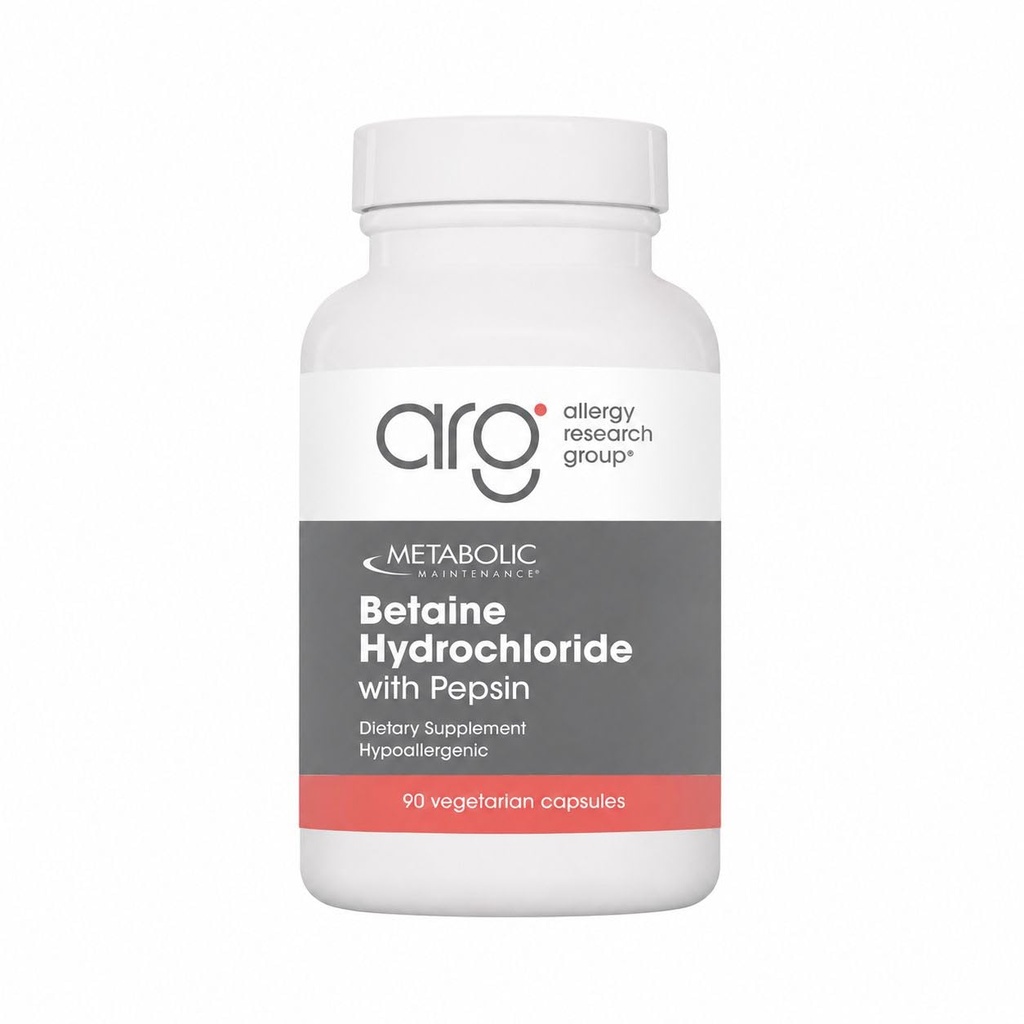 Presnovno vzdrževanje Betain HCL + Pepsin Prebavni encim - Prebava beljakovin + Gut Health Support Supplement (100 kapsul)