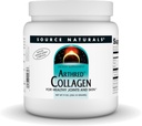Vir Naturals Arthred Colagen Protein Powder - Nearomated Quick Disload Hydrolyzed Peptides - Podpora proti staranju za kosti, skupno zdravje in kožo - 9 oz (30 strežnice)