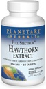 Planetarna zelišča Celoten spekter Hawthorn Extract 550 mg Tabs, 60 ct