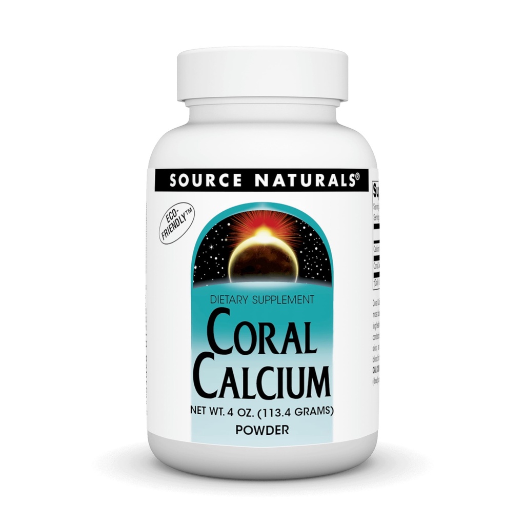 Vir Natural Coral Calcium v prahu, 4 Ounce