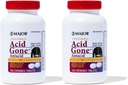 Velika kislina Gone Extra Strength Antacid žvečljive tablete - proti acid Reflux Medicina za odrasle - Vznemirjena želodčna sluznica, prebavne motnje in zgaga Relief - Dolgotrajna - 100-Count (2 paket)