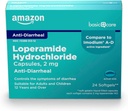 Loperamid osnovne nege Hcl 2 Mg softgels, antidiarrheal, 24 število (paket po 1)