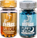 Generic Bypass Duo Select & PURIFY - Quemá grasa de día y de Noche (izberi 30 kap) - (čisti 60 kap), modra in zlata