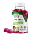 Viteey cink za otroke Gumies, 25mg - Imunska podpora za otroke in najstnike - močan naravni antioksidant, otroci Cink Vitamin dodatek - Vegan, želatina brezplačno, Gluten brezplačno - Okusno žvečljiva Berry okus