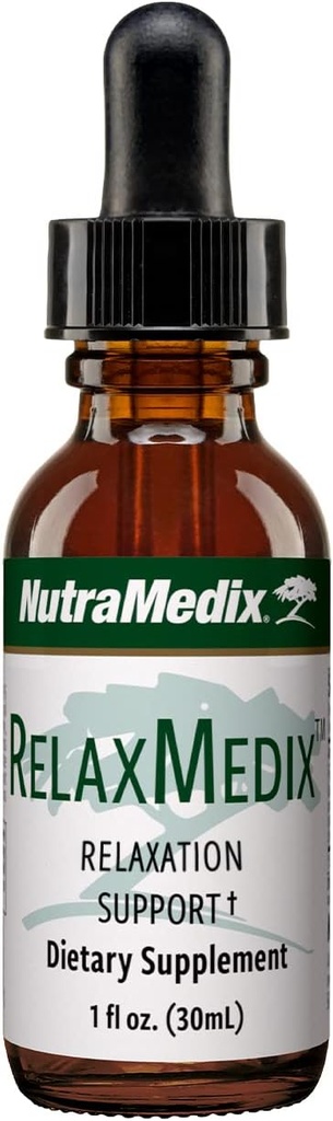 NutraMedix RelaxMedix Kapljice - Počitek in sprostitev podpora dodatek s krempljem Samento Cat in Valerian Root Extract - Tinktura za odstranjevanje in imunskega sistema podporo (1oz / 30ml)