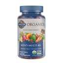 Garden of Life Organics Men 40+ Gummy Vitamini - Berry - Certified Organic, Non-GMO, Vegan, Kosher Complete Multi - Metil B12, C & D3 - Gluten, Soy & Dairy Free, 120 pravih sadnih gumijev