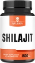 Extract 5:1 Shilajit dodatek 1500mg - Podpora za imunski sistem, proizvodnjo energije, zdravje možganov in splošno dobro počutje - 60 kapsul