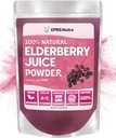 XPRS Nutra Elderberry Juice v prahu - Bezgove jagode v prahu Mix organski sadni sok - Bezgove jagode v prahu Dodatek bogat z vitaminoma A in C (4 oz)