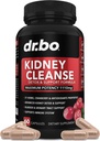 Ledvice Cleanse Detox Podpora - Naravni brusnice, Brinove jagode, Buchu & Uva Ursi Extract za podporo ledvice, Bladder & Sein Tract Health Supplements - Zeliščne Ledvične mešanice Formula tablete