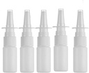 20ML bela prazna plastična Nazal Spray steklenice Pump Spray razpršilec nos Spray Ponovno polnjenje steklenica za Saline Wash Aplikacija Pakiranje 5