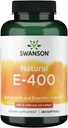 Naravni vitamin Swanson E 400 Iu (268 miligramov) 250 sgel