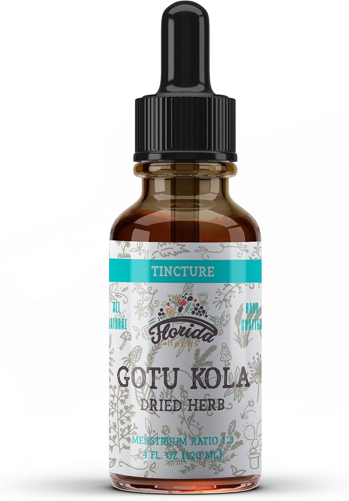 Gotu Kola Tincture, Organski Gotu Kola Extract, Gotu Kola Kapljice (Centella Asiatica) Posušen zelišče