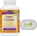 Narava je skrivnost super čiščenje ekstra moč Toxin Detox in nežna odstranitev celotno čiščenje telesa, Prebavne in Colon zdravje podpora, 200 tablete, s primeru tablete
