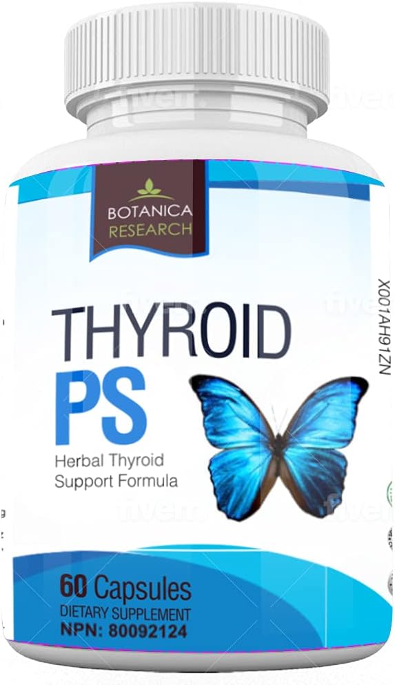Podporni kompleks ščitnice Dodatek: All Natural Glandular System: boljši fokus, koncentracija, PS Hormone Balance Energy Boost - 60 Veggie Vitamin Kapsule