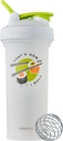 BlenderBottle Samo za zabavo Classic V2 Shaker steklenica kot nalašč za proteinske Shake in pred vadbo, 28-Ounce, Tako se valjam