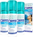 ANCIENT SECRETS Saline Nazal Spray - dih znova hipertonično morsko vodo Nazal Spray, Alergy & Sinus Relief, Nasal Congestion Vlažilnik, 3,38 Fl Oz (Pack 3)