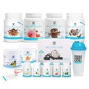 Da, lahko! Vse-v-enem kompletu z obroki, Aloe Vera Drink Mix, Fiber Shake Mixer, Beljakovine Prigrizki, Dodatki - Popoln Wellness Kit
