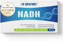 CELULL NADH dodatek 40mg Enchance NAD+ Dopolnilo za imunosupresivno podporo proti staranju celic Regeneracija energije in kronično utrujenost dopolnila