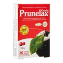 Prunelax Ciruelax Redna moč Laksativne mini tablete - Nočna olajšava za občasno zaprtje, izvleček Senne, Vegan & Gluten-free, nežna pomoč - 20ct