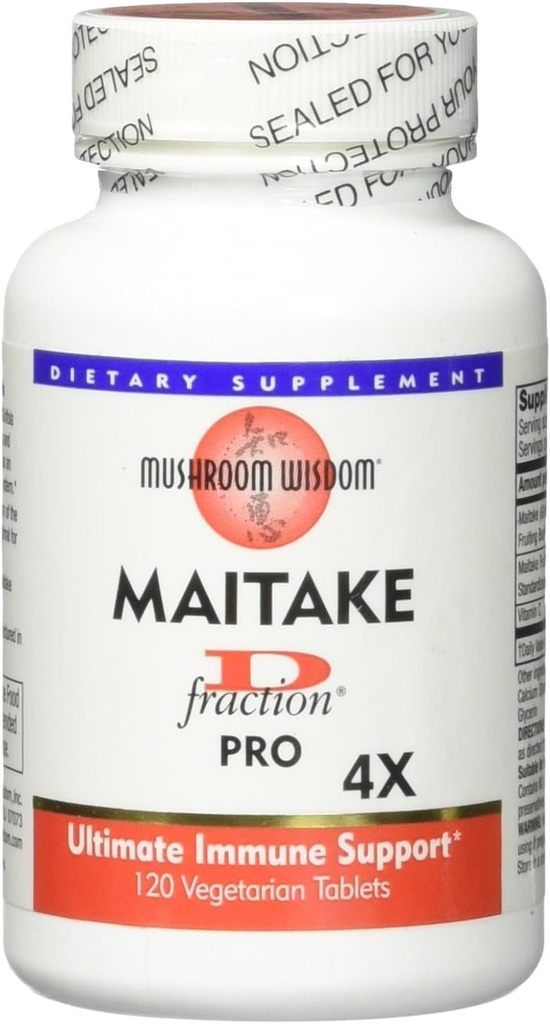 Maitake D-Fraction Pro, (120 št.)