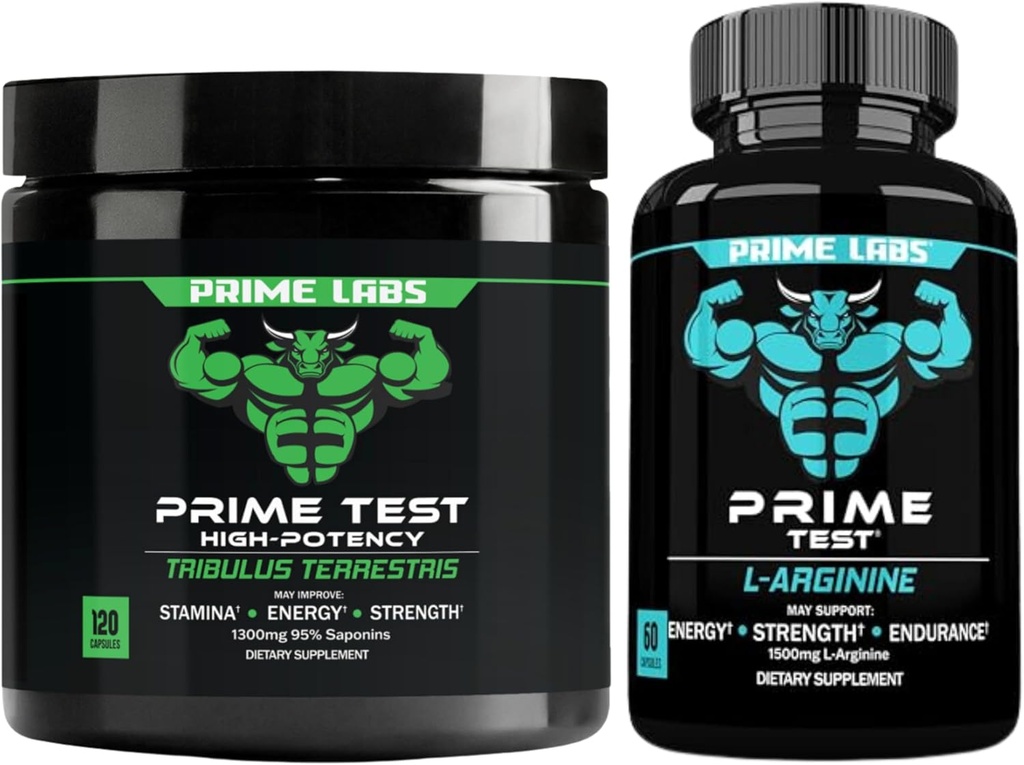Prime Labs Tribulus Terrestris (120 ct) + L Arginin dušikov oksid (60 ct)