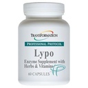 Preobrazba Enzymes Lypo Enzyme dodatek z zelišči in vitamini za digestivno zdravje, 60 Caps