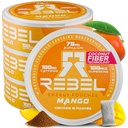 Nootropna energija Kofein vrečke • 100mg kofein • Alfa GPC • Huperzin A & Essential Vitamini • Sugar-free • Coconut Fiber tehnologija • Mango Flavor • 15 vrečke na pločevinko (Pack po 4)