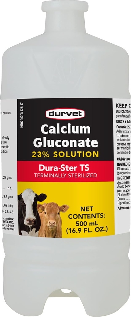 Durvet kalcijev glukonat 23 % raztopina