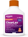 ClearLax Polietilen glycol 3350 prašek za raztopino, oranžna aroma, osmotska odvajala, stool softener, blaži občasno zaprtje, 1,11 funt (paka po 1)