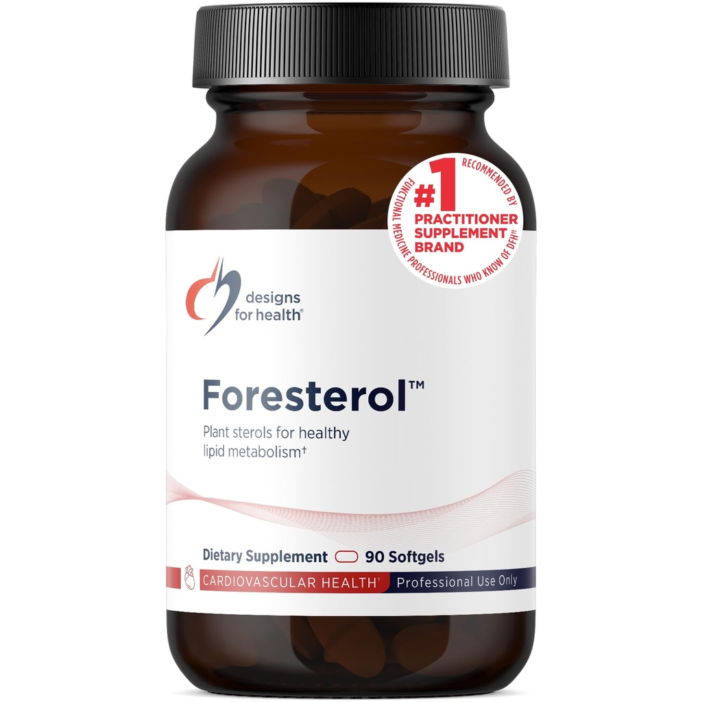 Designs for Health Plant Sterols and Stanols - Foresterol Stanol Sterol dodatek z beta-sitosterol iz iglavcev - zasnovan za pomoč ohraniti zdrave ravni holesterola (90 Softgels)