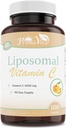 Liposomski vitamin C 1400 mg Kapsule, Imunska podpora, Visoka absorpcija Vitamin & Antioksidant Topen vitamin C Dodatek (180 Kapsule)