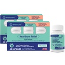 WELMAT - esomeprazol Magnezij 20 mg - zgaga Medicina - reducent kisline - zapoznelo sproščanje zgaga - 24h Zaščita - za moške in ženske - 84 kapsul - 2 pakiranji