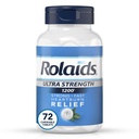 Rolaids Ultra Jakost Antacid žvečljive tablete, metin, 72-Count