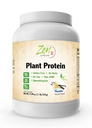Zen Supplements - Rastline Protein-Vanilla 510G 1.1LB-Powder- 25 Gram beljakovin na serviranje -Vegan, Nizki neto ogljikovi hidrati, nemaščobni, brez glutena, laktoza brez sladkorja, brez dodanega sladkorja, soja, Košir, Non-GMO