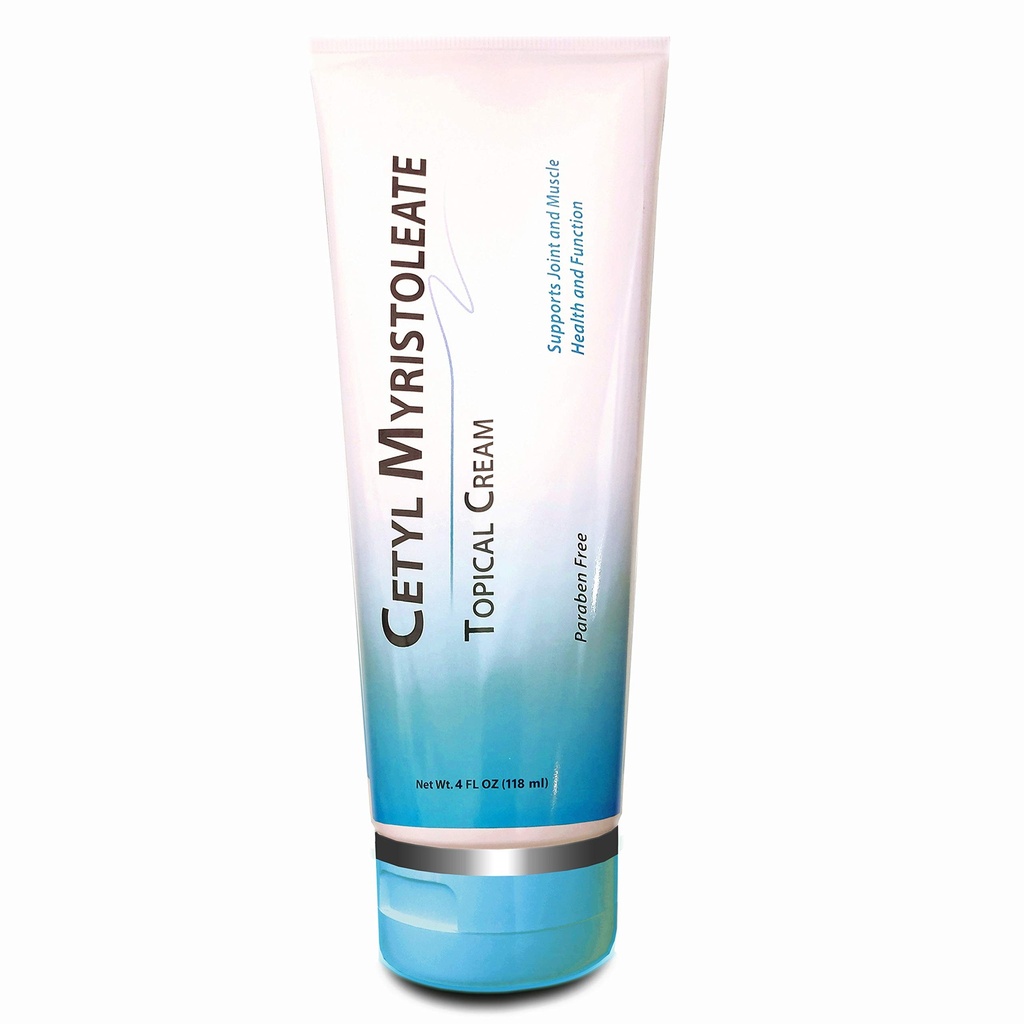 Cetyl Myristoleate Topical Cream Omega 5 Maščobne kisline - pomaga zmanjšati skupno in mišično nelagodje - Vključuje Arnico, glukozamin, Aloe,Jojoba, Sončnično in Sezamovo olje - 4oz. by Coreceutimin