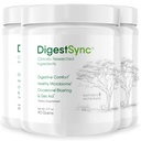 PrebavaSinc Prebavni dodatek za Gut Health - Naraven prašek za prebavne podpore, Bloating Relief za ženske in moške, 100% Natural Green Powder - 3 Mesec dobave