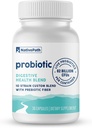 NativePath Daily Probiotic, 10-Strain po meri mešanica probiotiki Dopolnilo za moške in ženske, 82 milijard CFUs - 30 Število