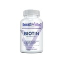 Raziskave Preverjeni Biotin – Pure Biotin Dodatna moč 10.000mcg za izboljšano zdravje las, kože in nohtov - 60 Veganske tablete, Made in USA