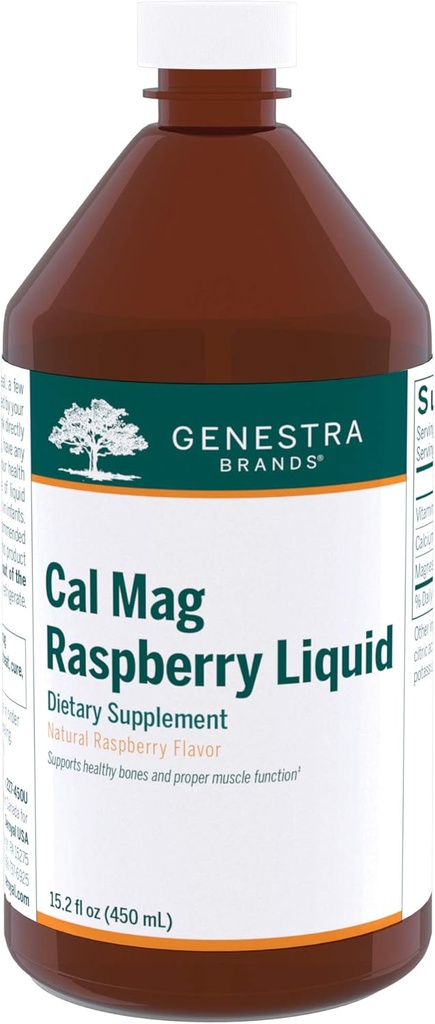 Genestra Znamke Cal Mag Raspberry Liquid 