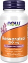 Now Foods Resveratrol 200 mg z ekstraktom grozdnih semen - 60 Veg kapsul