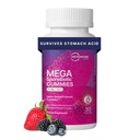 Microbiome Labs MegaSporoBiotic otroci probiotik - šport temelji Gummy probiotiki za otroke - podpira Gut zdravje in imuniteto z Bacillus probiotic mešanica - Berry arome (30 Gummies)