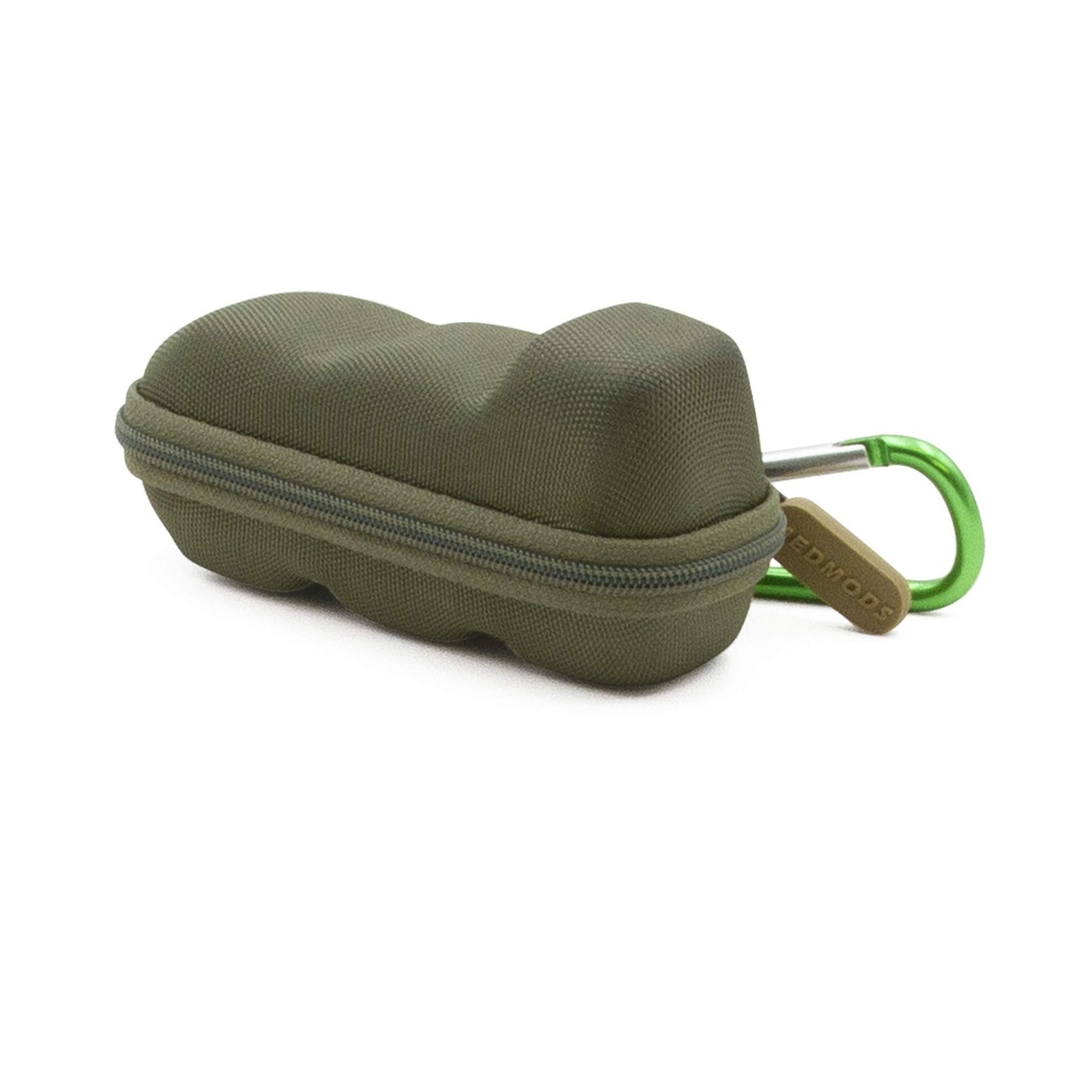 CASEMATIX Forest Green Travel Primer Fits Astma Inhaler, Vključuje samo primer