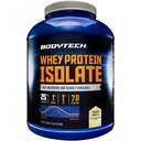 BODYTECH Whey Protein Isolate Powder - s 25 grami beljakovin na serviranje & BCAA - Idealno za post-workout izgradnjo mišic in rast, Vsebuje mleko in sojo - vanilija (5 funt)